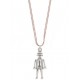 Pendant silver Playmobil LAF Pink Life