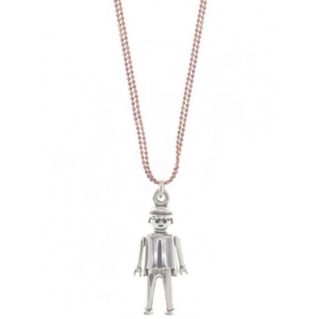 Pendant silver Playmobil LAF Pink Life