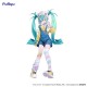 Estatua PVC Hatsune Miku Lollipop 15 cm, colores vibrantes.