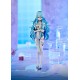 Estatua PVC Rei Ayanami Evangelion cabello largo 17 cm