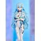 Estatua PVC Rei Ayanami Evangelion cabello largo 17 cm