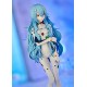 Estatua PVC Rei Ayanami Evangelion cabello largo 17 cm