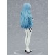 Estatua PVC Rei Ayanami Evangelion cabello largo 17 cm