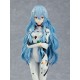 Estatua PVC Rei Ayanami Evangelion cabello largo 17 cm