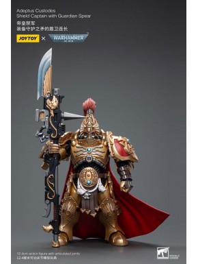 Figura articulada Adeptus Custodes Warhammer 40k con lanza guardiana