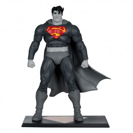 Figurine articulée Superman Black & White Accent 18 cm DC Comics