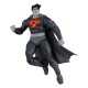 Figurine articulée Superman Black & White Accent 18 cm DC Comics