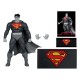 Figurine articulée Superman Black & White Accent 18 cm DC Comics