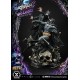 Statue de Batman VS Batman Who Laughs avec éclairage LED
