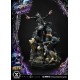Statue de Batman VS Batman Who Laughs avec éclairage LED