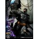 Statue de Batman VS Batman Who Laughs avec éclairage LED