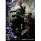 Statue de Batman VS Batman Who Laughs avec éclairage LED
