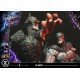 Statue de Batman VS Batman Who Laughs avec éclairage LED