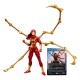 Figura de Mary Jane Watson Iron Spider 15 cm con carta Magic