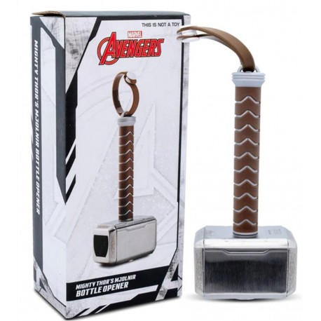 Abrebotellas en forma de martillo Mjolnir de Thor