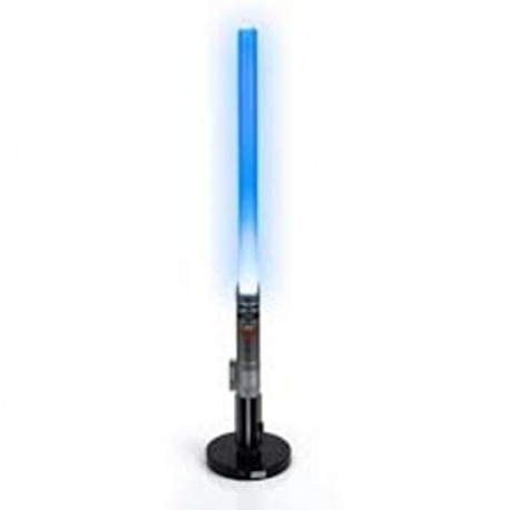 Lámpara sable láser azul de Luke Skywalker Star Wars