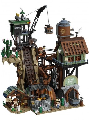 Kit de construcción Pantasy Mina Western con 2990 piezas