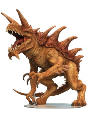 Estatua de Tarrasque de Dungeons & Dragons en poliresina