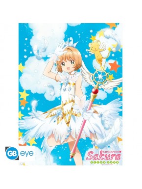 Poster Chibi de Sakura con Varita 52x38 cm