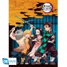 Poster Chibi Demon Slayer 52x38 cm - Grupo