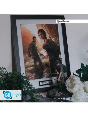 Cuadro enmarcado The Last of Us Key Art 30x40