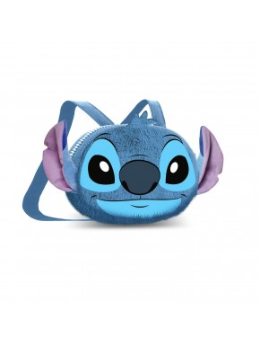 Mochila azul pelúcia do Stitch de Lilo & Stitch