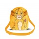 Bolsa transversal amarela Simba O Rei Leão