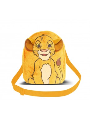 Bolsa transversal amarela Simba O Rei Leão