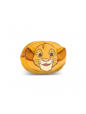 Carteira amarela com design de Simba