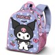Sac à dos maternelle Hello Kitty Kuromi en mauve