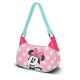 Bolso rosa Minnie Mouse con lunares y lazo, Karactermania