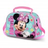 Sac à Lunch 3D Disney Minnie Mouse Rose