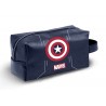 Trousse de Voyage Marvel Captain America Starshield, Bleu Foncé