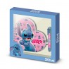 Pack Journal Cœur Disney Lilo et Stitch + Stylo 6 Couleurs