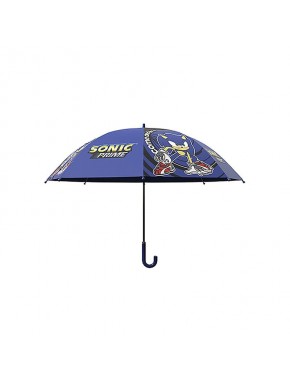 Paraguas azul con diseño de Sonic Prime
