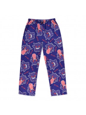 Pantalones morados con estampado de Gengar de Pokémon