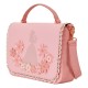 Sac bandoulière rose Disney Princess avec design en vitrail