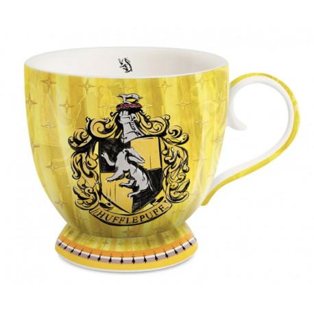 Taza amarilla Hufflepuff Harry Potter de 410 ml