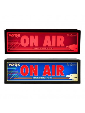 Lamparilla Stranger Things WSQK On Air en jardinera