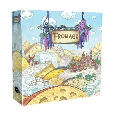 Boîte du jeu de société Fromage