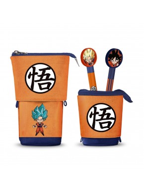 Estuche y bolígrafos Dragon Ball Super