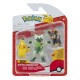 Pack de tres figuras Pokémon