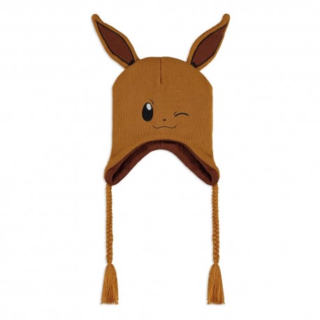 Gorro de esquí marrón de Eevee Pokémon