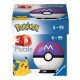 Puzzle 3D Pokéball Master Ball de 55 piezas