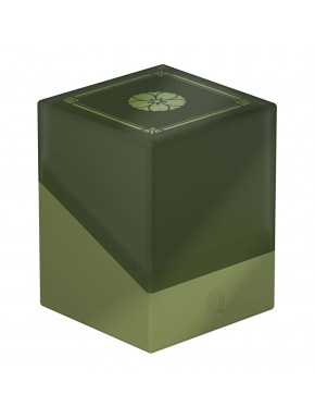 Caja para naipes Boulder 100+ verde de Ultimate Guard