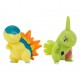 Figurines Pokémon Cyndaquil et Larvitar en pack de bataille