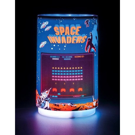 Mini lamp projector Space Invaders