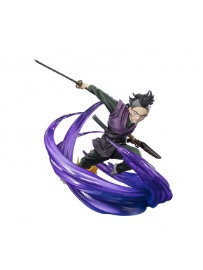 Figura de Genya Shinazugawa con espada y pistola de Kimetsu no Yaiba