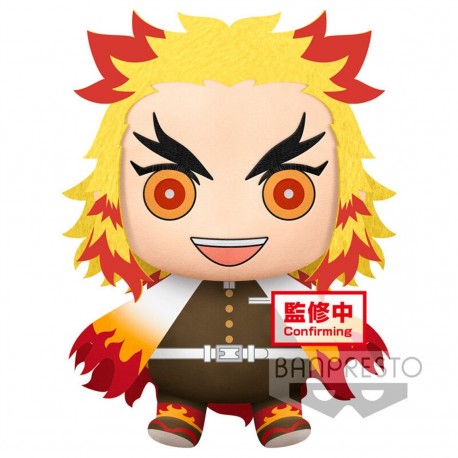 Peluche Kyojuro Rengoku Kimetsu no Yaiba 32cm