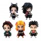 Pacote de 5 Figuras Megahouse de Kimetsu No Yaiba, Demon Slayer